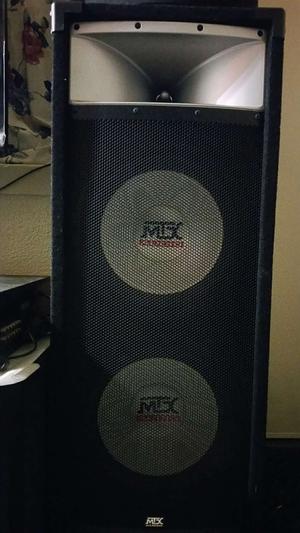 mtx pro 215 speakers
