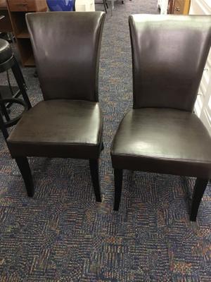 Dark Brown Leather Chair For Sale In Corinth Tx 5miles Buy And Sell