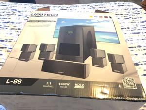 luxitech sound design 5.1 home theater system