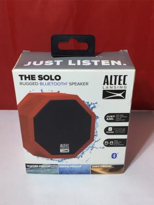 altec lansing the solo rugged bluetooth speaker