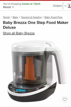 baby food maker target