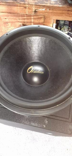 obsidian 18 inch subwoofer