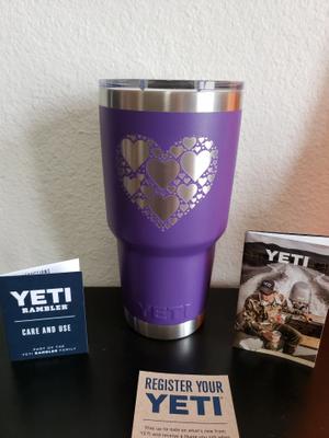 purple yeti cup 30 oz