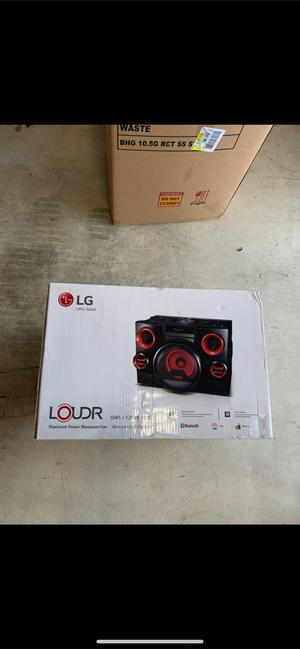 lg mini hifi system oj45
