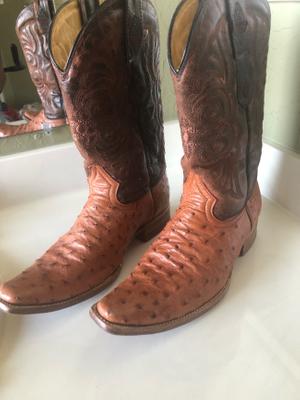 blackjack ostrich boots