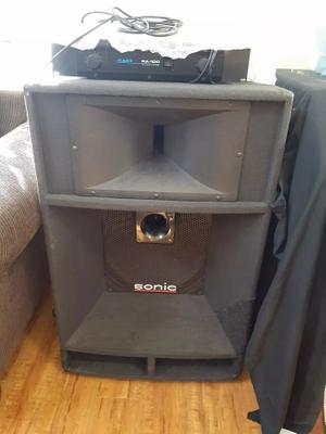 sonic dj speakers
