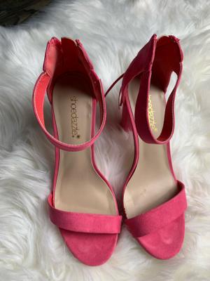 shoedazzle pink heels