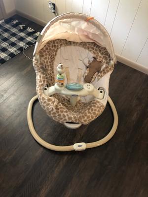 graco sweetpeace swing giraffe