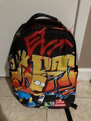 sprayground bart simpson backpack