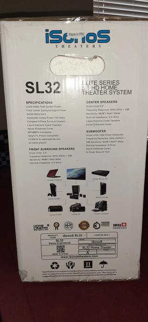 luxitech sound design 5.1 home theater system