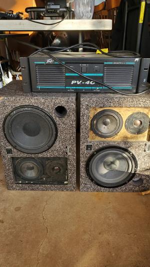 speakers and amps for sale