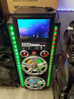 nutek speaker with touch screen