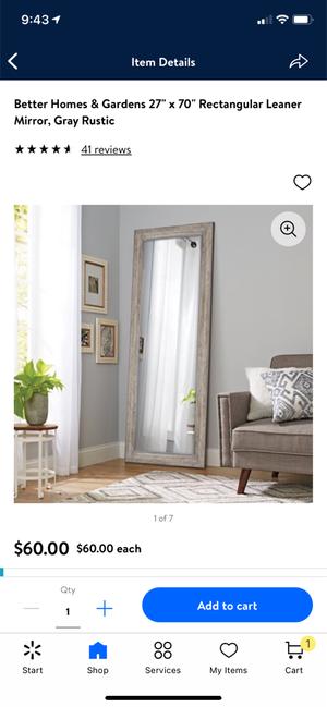 Large Mirror For In Miami Fl 5miles And - Better Homes Gardens 27 X 70 Leaner Mirror Gray Rustic Large Mirror For In Miami Fl 5miles And - Better Homes Gardens 27 X 70 Leaner Mirror Gray Rustic