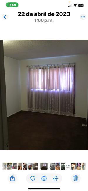Rento una sala a persona sola con  lavandería 