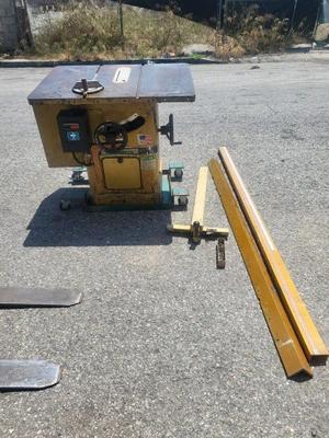 Powermatic Table Saw Model 66 3 Horsepower 220V Single Phase Motor with extension