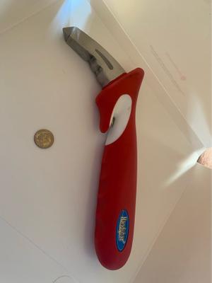 9” long x 1” wide, pre-loved HandyBar portable car door assist handle for elderly + safety tool