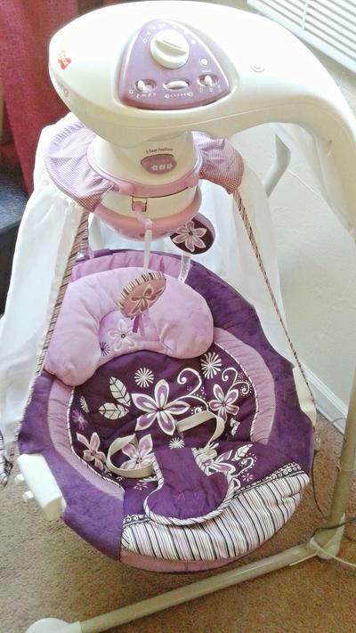 fisher price sugar plum swing