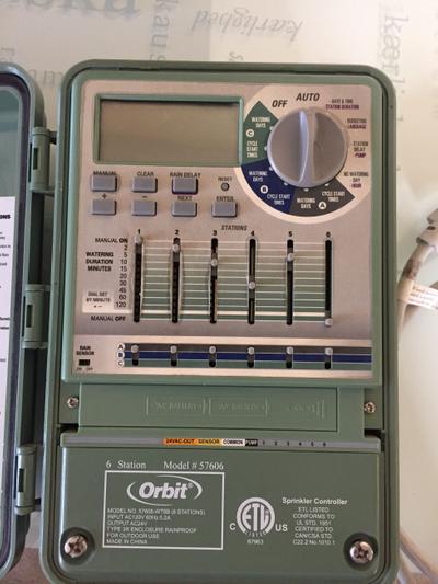Orbit WaterMaster 6 Station Irrigation / Sprinkler TIMER 57606 for sale