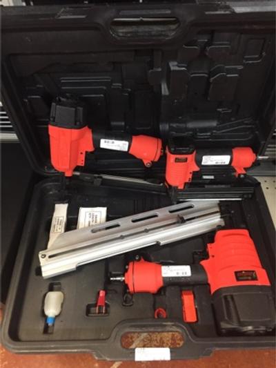 Framing nailer and finish nailer 3 pc 