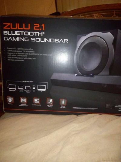 Blackweb Zulu 2 1 Bluetooth Gaming Soundbar For Sale In Alcoa TN 5miles Buy And Sell