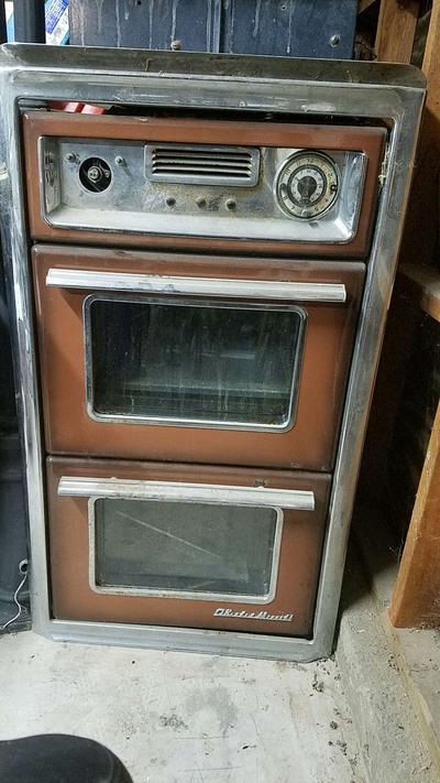 1950 S O Keefe Merritt Brown Enamel Gas Built In Oven And Stove Top For West Covina Ca 5miles - O Keefe And Merritt Wall Oven 1950 S O Keefe Merritt Brown Enamel Gas Built In Oven And Stove Top For West Covina Ca 5miles - O Keefe And Merritt Wall Oven