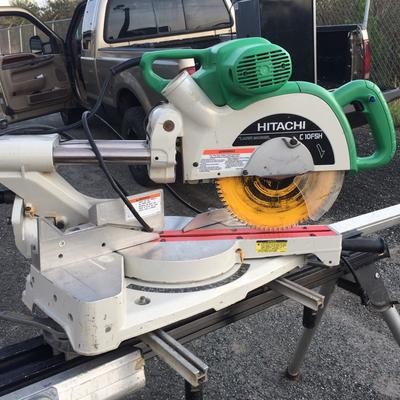 HITACHI C10FS 10" SLIDING COMPOUND MITER SAW - CHOP for sale in
