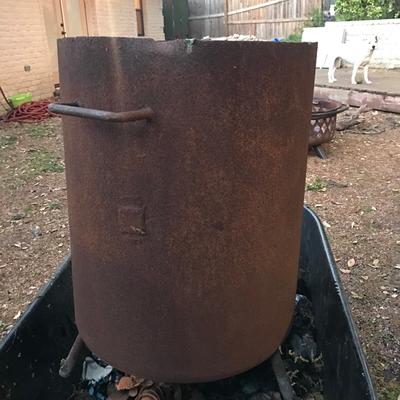 Raised Burn Barrel / Fire Pit with Handles for sale in New ...