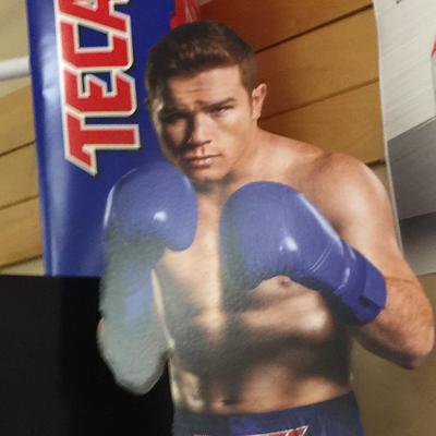 Canelo Alvarez Cardboard standup $100 make an offer for sale in Wheaton, IL - 5miles: Buy and Sell