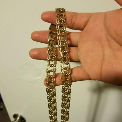 10k chino link chain 140grams for sale 