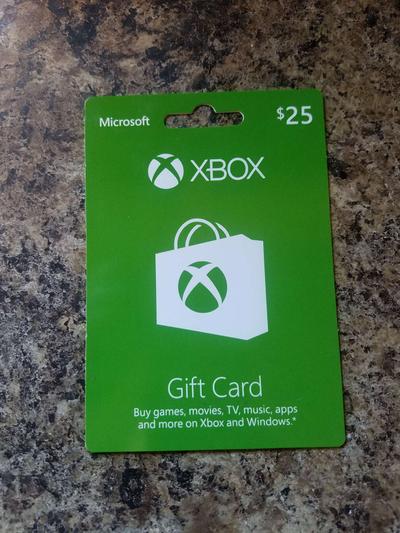 $25 xbox digital gift card