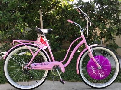 schwinn women's lulu 26 cruiser bike