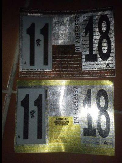 12/18 pa inspection stickers for sale in Philadelphia, PA - 5miles: Buy ...