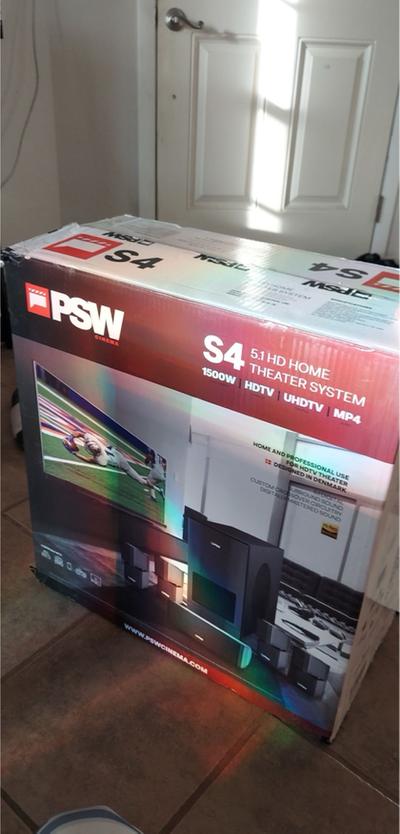PSW S4 5.1 HD HOME THEATRE SYSTEM for 