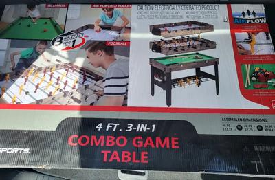 Md Sports 3 in 1 Combo Game Table for sale in Grand Prairie, TX ...