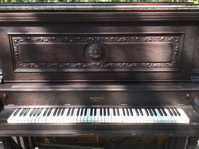 Antique 1917 Williams & Sons Chicago Upright Piano for sale in Valley View, TX 5miles Buy and