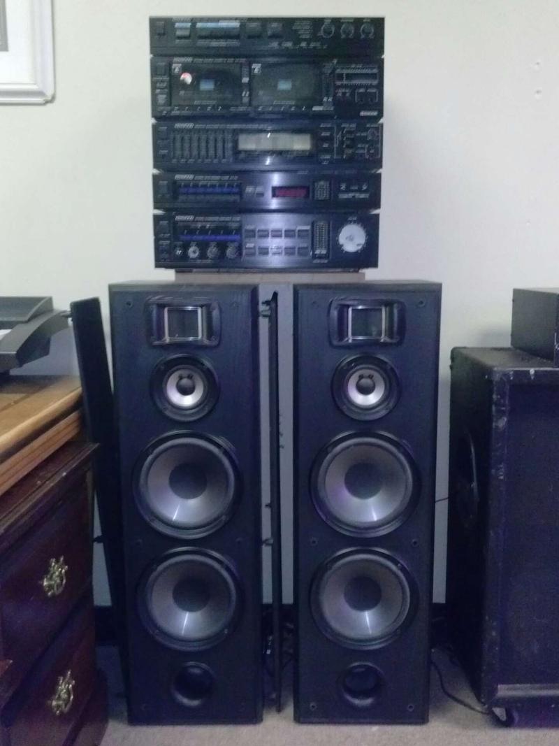 kenwood home stereo speakers