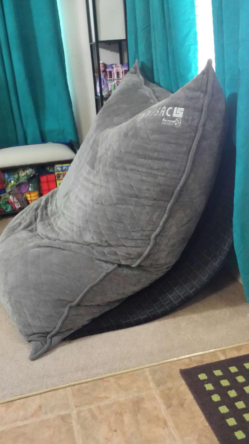 PillowSac from LoveSac with Rocker frame for sale in Cross Roads, TX