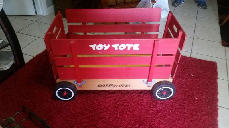 radio flyer toy tote