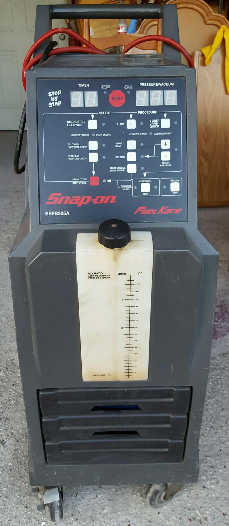 SNAPON TOOLS EEFS305A FuelKare System Diagnostic Fuel Line Cleaner