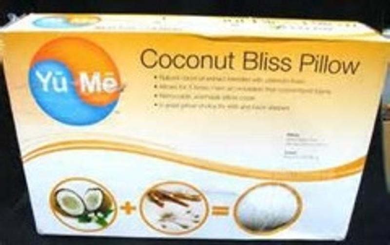 coconut bliss pillow