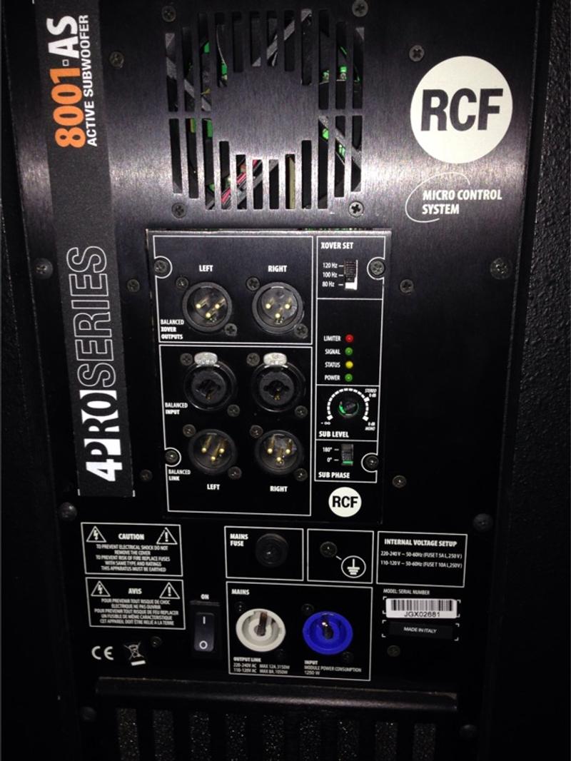rcf 4pro 8001