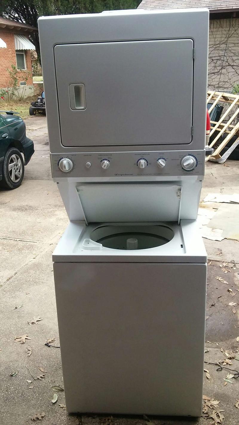 FRIGIDAIRE STACKABLE WASHER DRYER for sale in Dallas, TX - 5miles: Buy