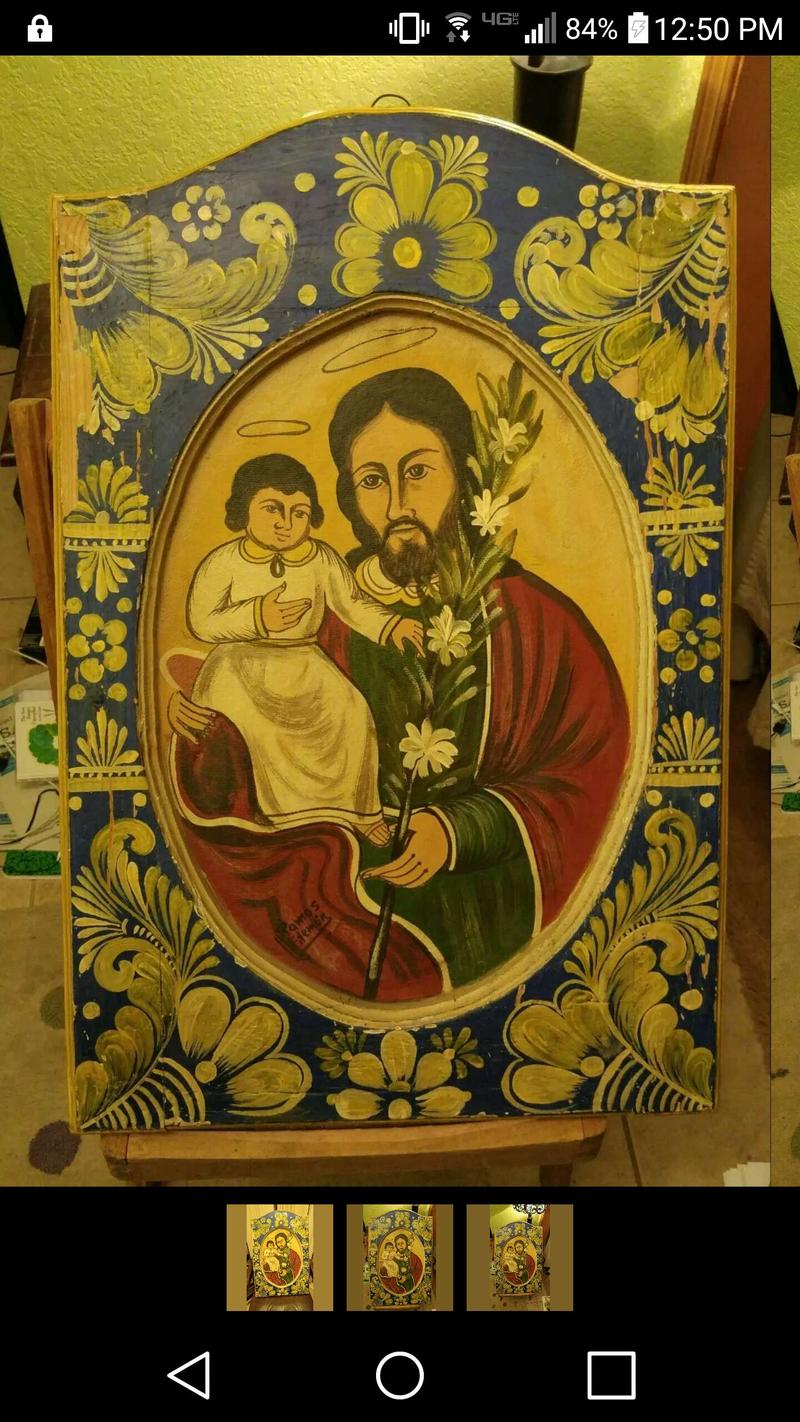 Signed Mexican Religious Art Ramos Filemon for sale in Austin, TX 5miles Buy and Sell