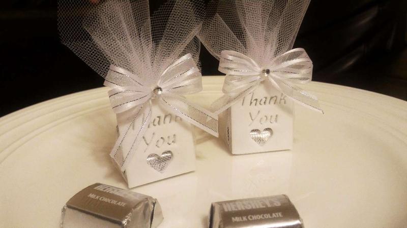Wedding favors, party favors with everlasting 3d printed THANK YOU  tag-silver for sale in Los Angeles, CA - 5miles: Buy and Sell