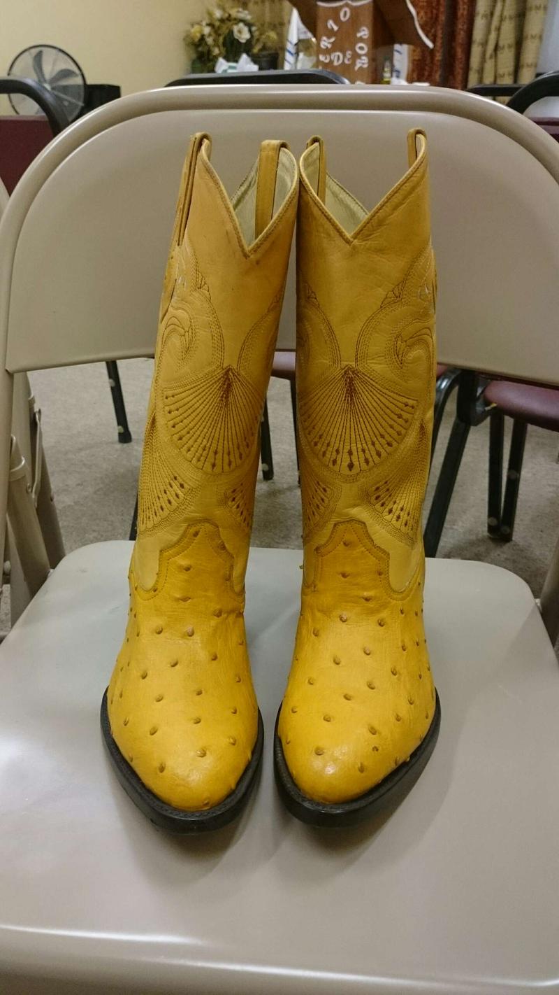 botas originales de avestruz