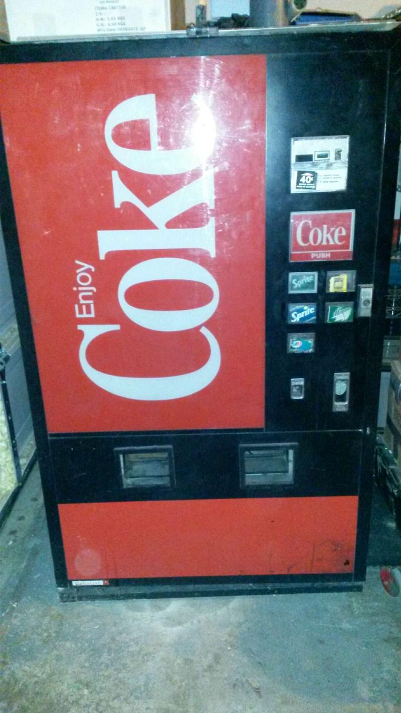 Vintage Coke Dual Dispensing vending machine for sale in Lewisville, TX