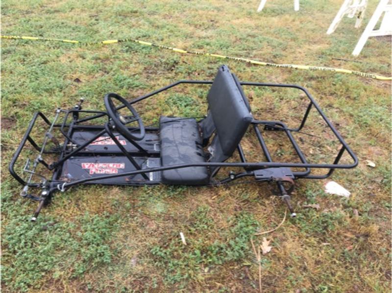 Go kart frame complete minus wheels and engine for sale in Grand