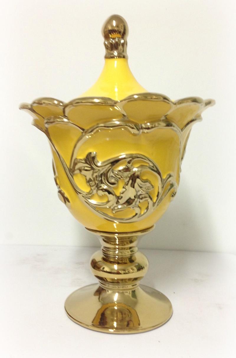 Sopera Artesanal De Cerámica Esmaltada Para Oshun