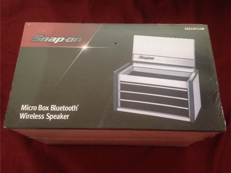 snap on micro box bluetooth speaker