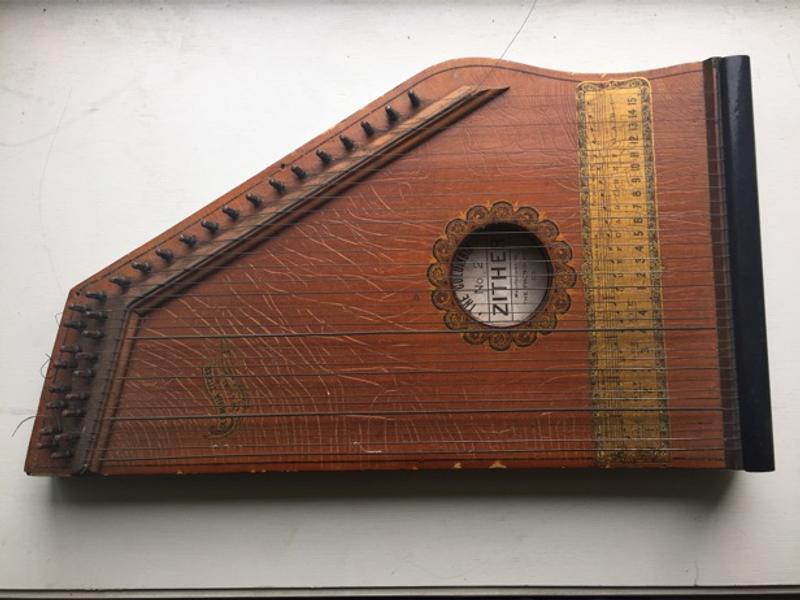 Antique 19001910 Zither A Phonoharp Columbia Special No.2 for sale in